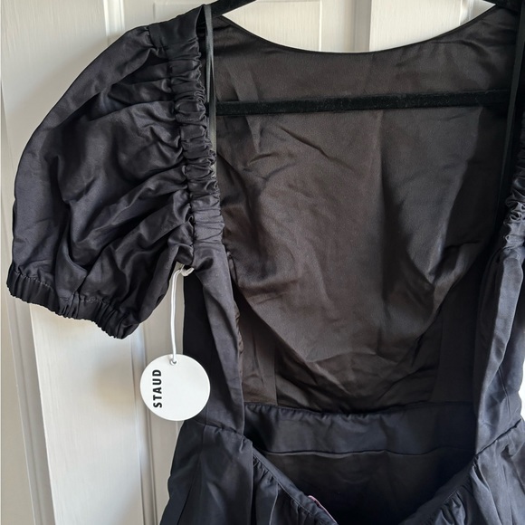 STAUD
Alix Puff Sleeve Mini Backless Dress - Picture 7 of 9